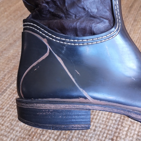 Cento X leather and rubber boots - Picture 6 of 15